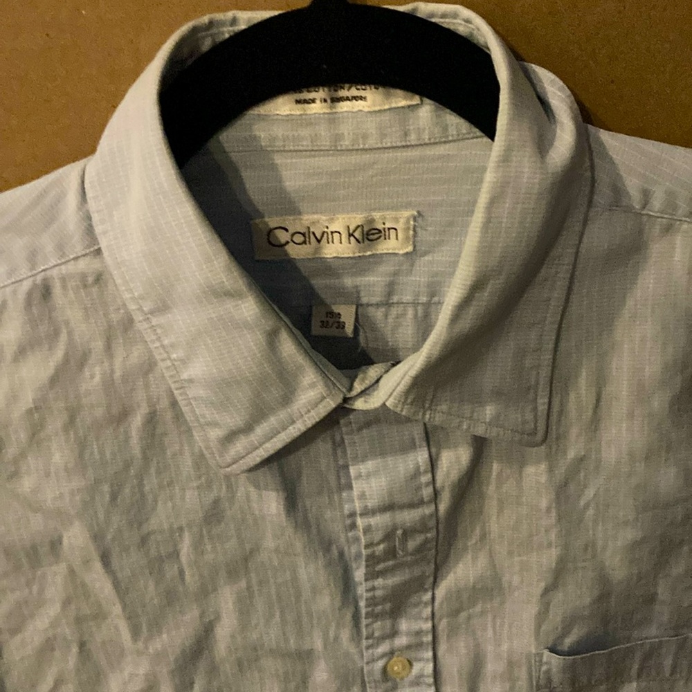 Calvin Klein button up shirt